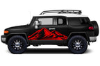 Toyota FJ Cruiser Wrap Kit - Vinyl - Trek (2007-2014) - RacerX Customs