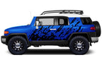 Toyota FJ Cruiser Wrap Kit - Vinyl - Burst (2007-2014) - RacerX Customs