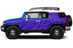 Toyota FJ Cruiser Wrap Kit - Vinyl - Safari Stripes (2007-2014) - RacerX Customs