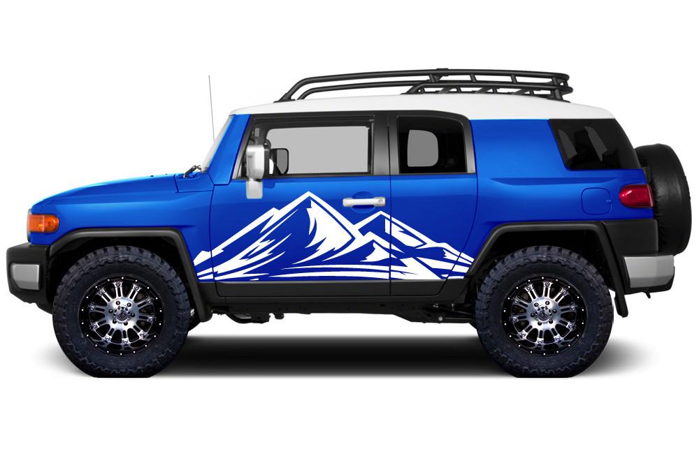 Toyota FJ Cruiser Wrap Kit - Vinyl - Trek (2007-2014) - RacerX Customs