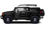Toyota FJ Cruiser Wrap Kit - Vinyl - American Flag (2007-2014) - RacerX Customs