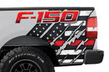 Ford F150 Quarter Panel Graphics-Wrap (2004-2008) THIN RED LINE - RacerX Customs