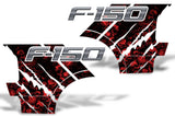 Ford F150 Quarter Panel Graphics-Wrap (2004-2008) SKULLS - RacerX Customs