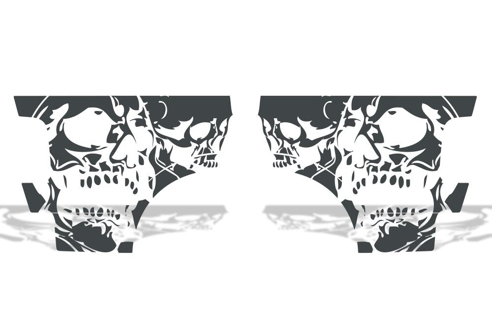 Ford F150 Quarter Panel Vinyl Wrap (2004-2008) DoubleSkull - RacerX Customs