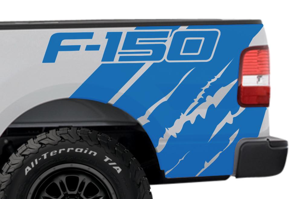 Ford F150 Quarter Panel Vinyl Wrap (2004-2008) F150 - RacerX Customs