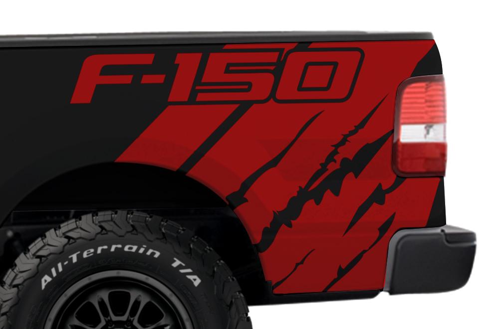 Ford F150 Quarter Panel Vinyl Wrap (2004-2008) F150 - RacerX Customs