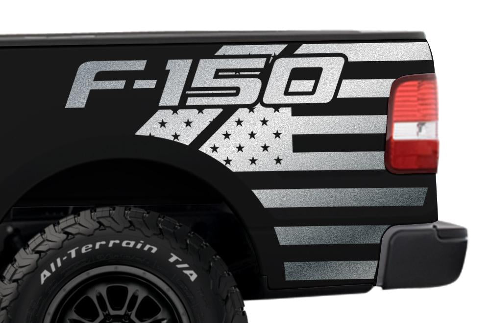 Ford F150 Quarter Panel Vinyl Wrap (2004-2008) F150-USA - RacerX Customs