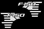 Ford F150 Quarter Panel Vinyl Wrap (2004-2008) F150-USA - RacerX Customs