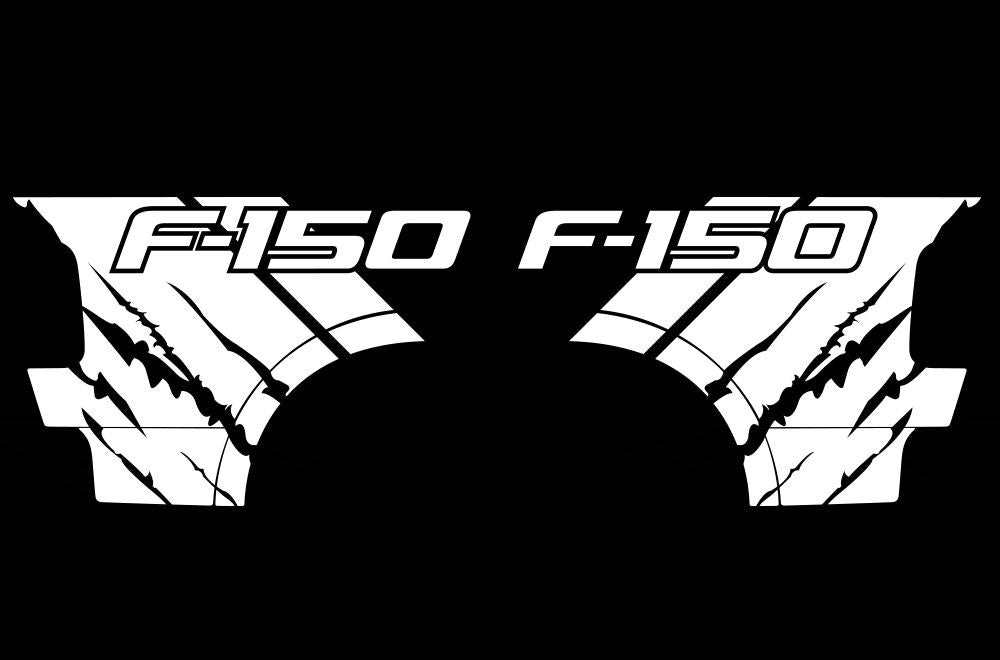 Ford F150 Quarter Panel Vinyl Wrap (2004-2008) F150 - RacerX Customs