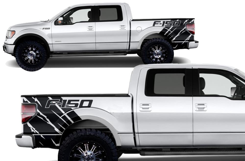 Ford F150 Quarter Panel Vinyl Wrap (2009-2014) F150 - RacerX Customs