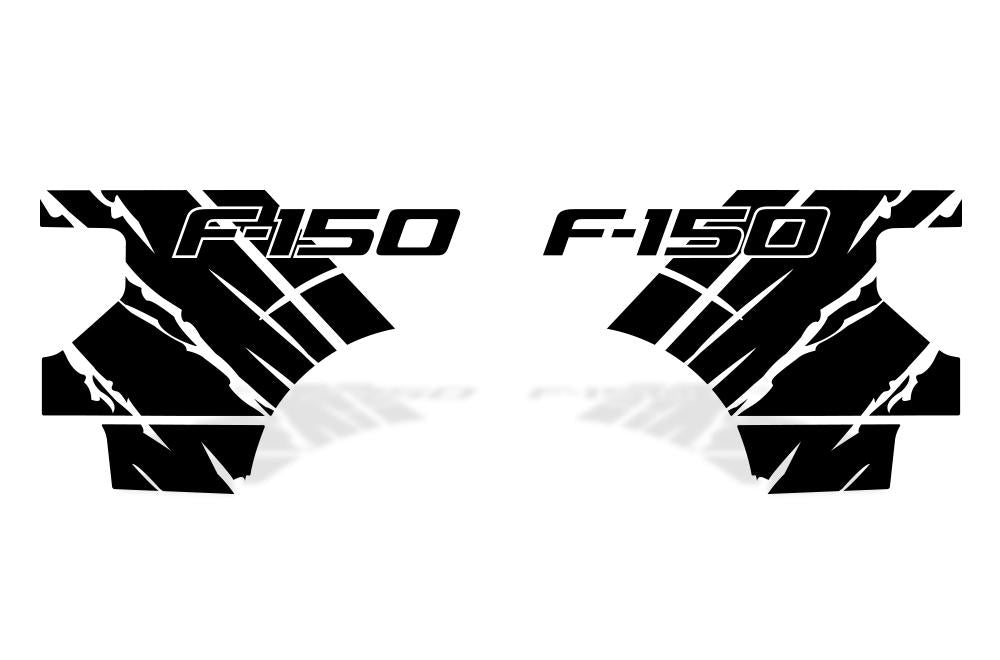 Ford F150 Quarter Panel Vinyl Wrap (2009-2014) F150 - RacerX Customs