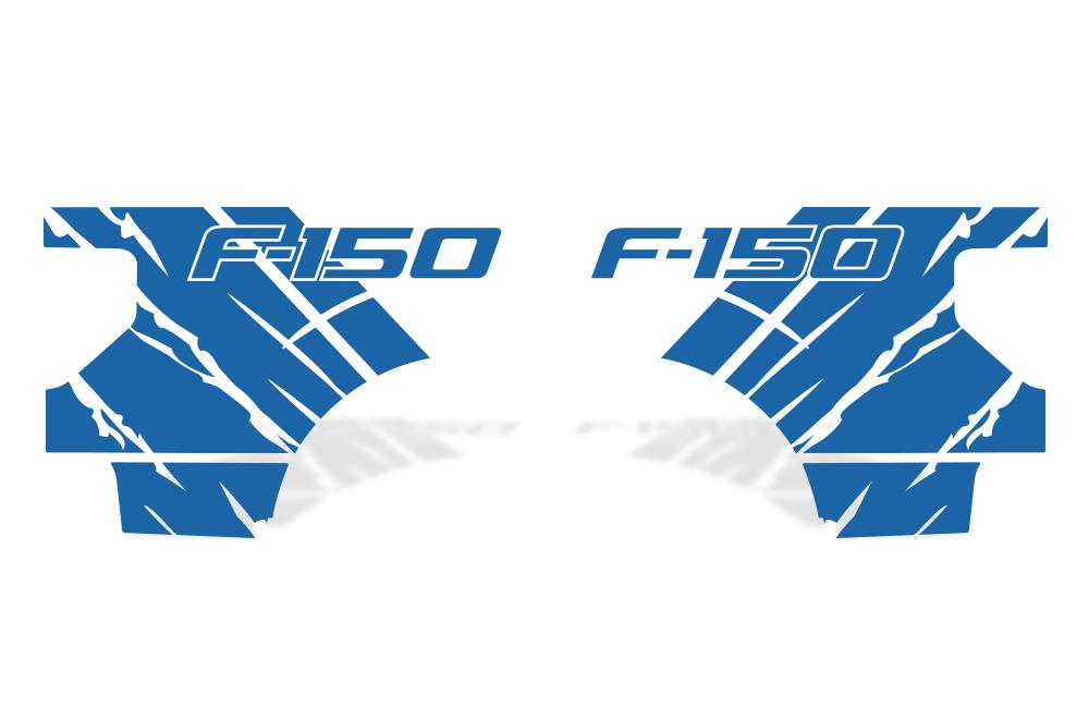 Ford F150 Quarter Panel Vinyl Wrap (2009-2014) F150 - RacerX Customs