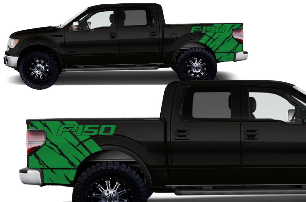 Ford F150 Quarter Panel Vinyl Wrap (2009-2014) F150 - RacerX Customs