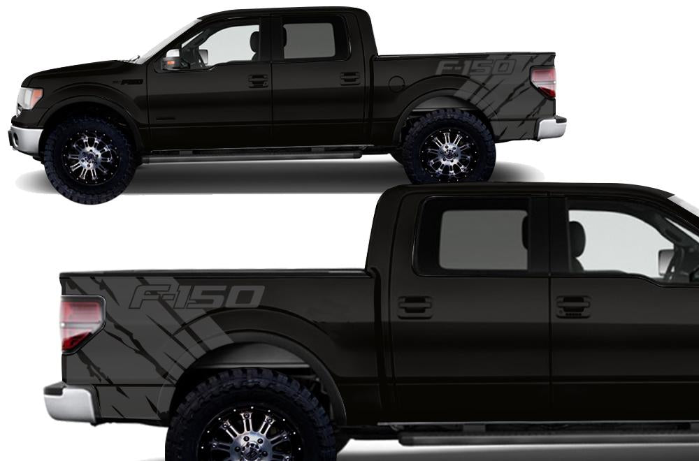 Ford F150 Quarter Panel Vinyl Wrap (2009-2014) F150 - RacerX Customs