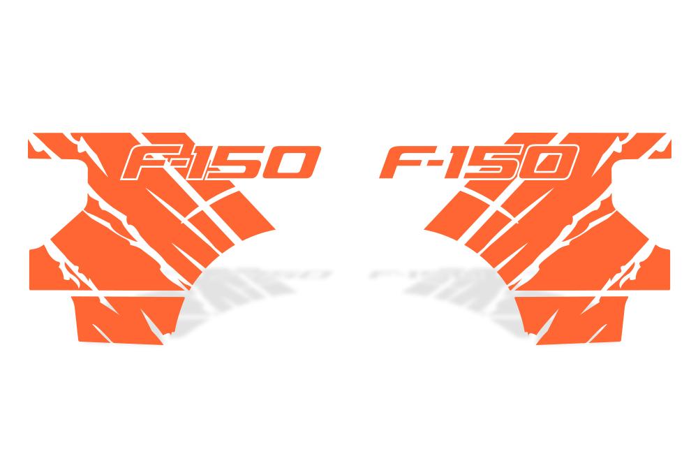 Ford F150 Quarter Panel Vinyl Wrap (2009-2014) F150 - RacerX Customs