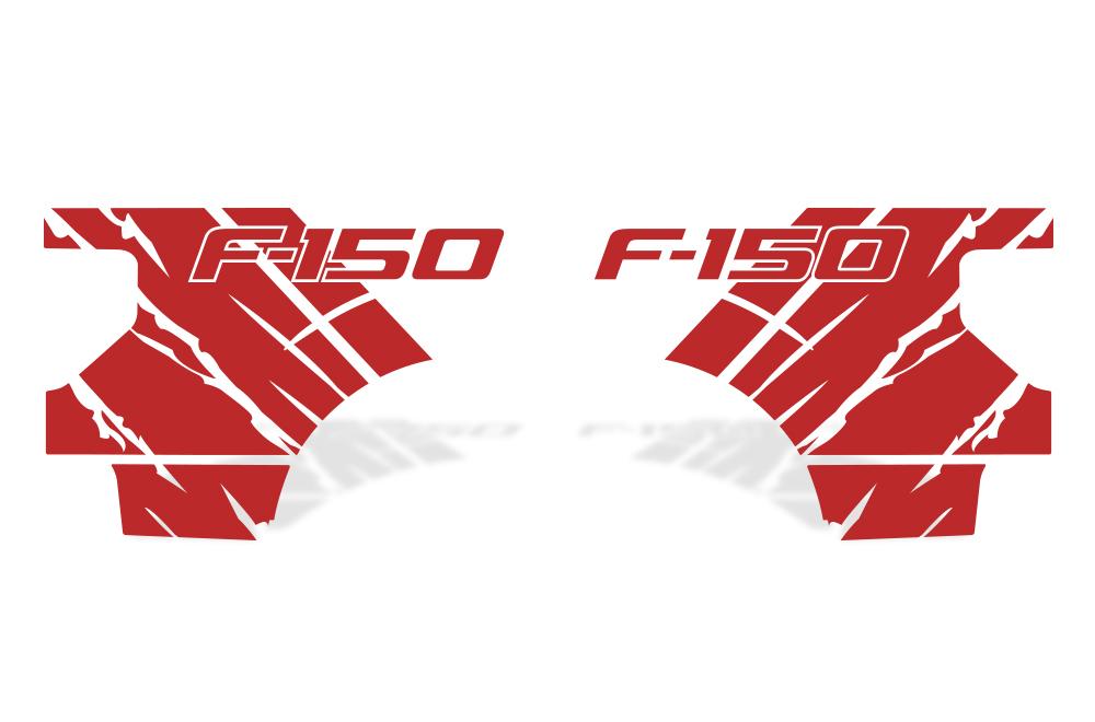 Ford F150 Quarter Panel Vinyl Wrap (2009-2014) F150 - RacerX Customs