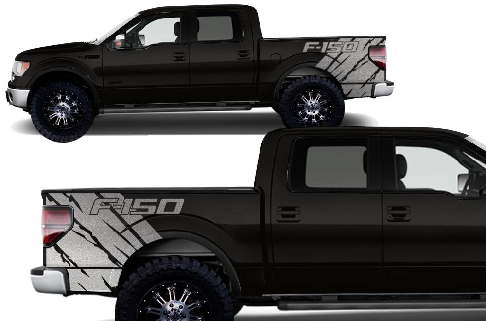 Ford F150 Quarter Panel Vinyl Wrap (2009-2014) F150 - RacerX Customs