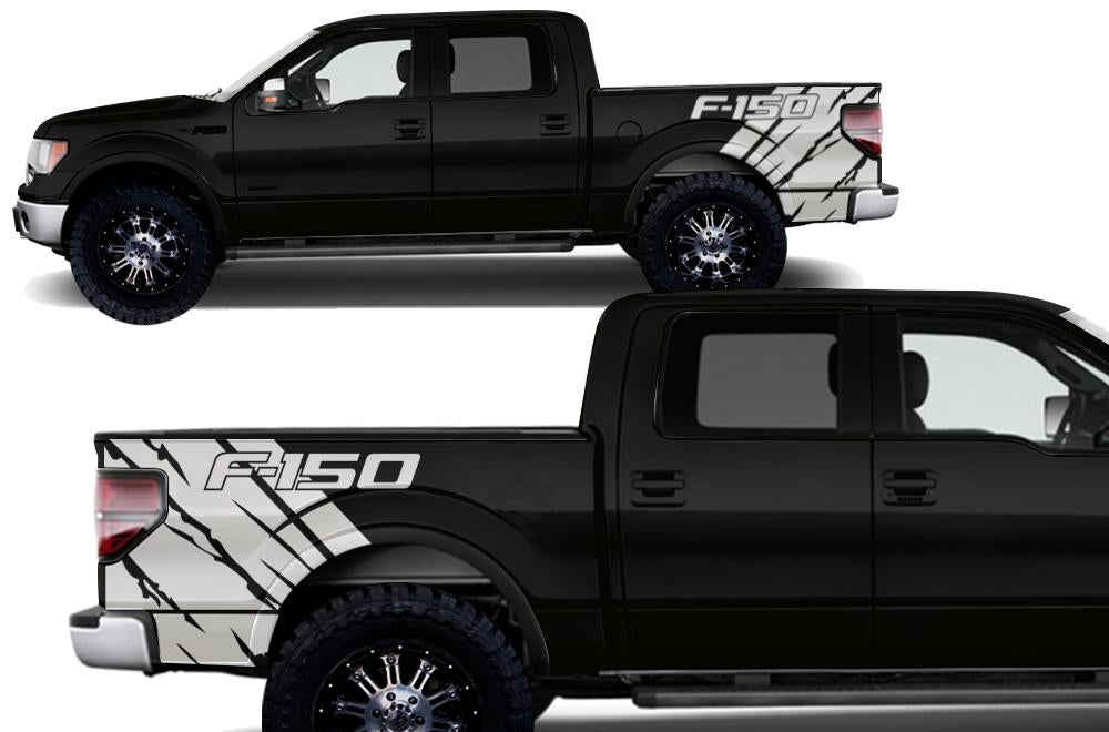 Ford F150 Quarter Panel Vinyl Wrap (2009-2014) F150 - RacerX Customs