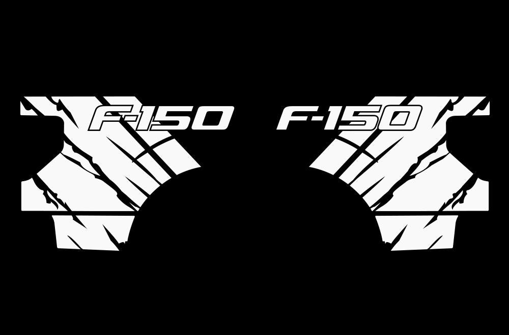Ford F150 Quarter Panel Vinyl Wrap (2009-2014) F150 - RacerX Customs