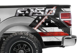 Ford F150 Quarter Panel Graphics-Wrap (2009-2014) THIN RED LINE - RacerX Customs