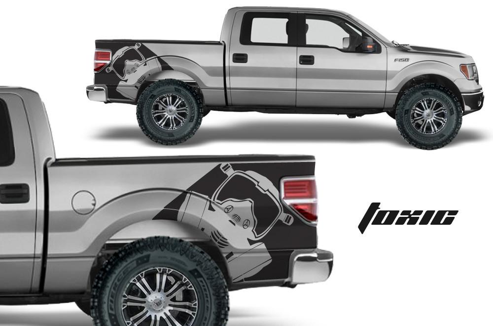 Ford F150 Quarter Panel Vinyl Wrap (2009-2014) Toxic - RacerX Customs