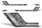 Ford F150 Side Stripe Graphics (2009-2014) HAVOC Grey - RacerX Customs