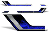 Ford F150 Side Stripe Graphics (2009-2014) SMOKE Blue - RacerX Customs