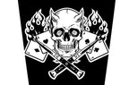 Ford F150 Hood Wrap (2015-2018) Vinyl - Gambler Skull - RacerX Customs