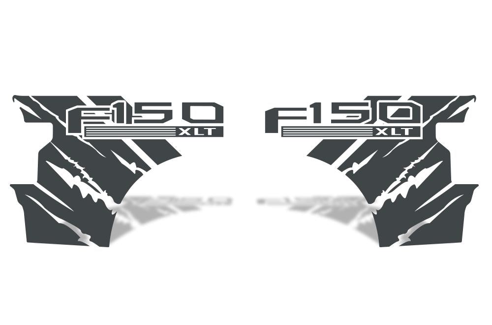 Ford F150 Quarter Panel Vinyl Wrap (2015-2018) F150 XLT - RacerX Customs