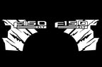 Ford F150 Quarter Panel Vinyl Wrap (2015-2018) F150 XLT - RacerX Customs