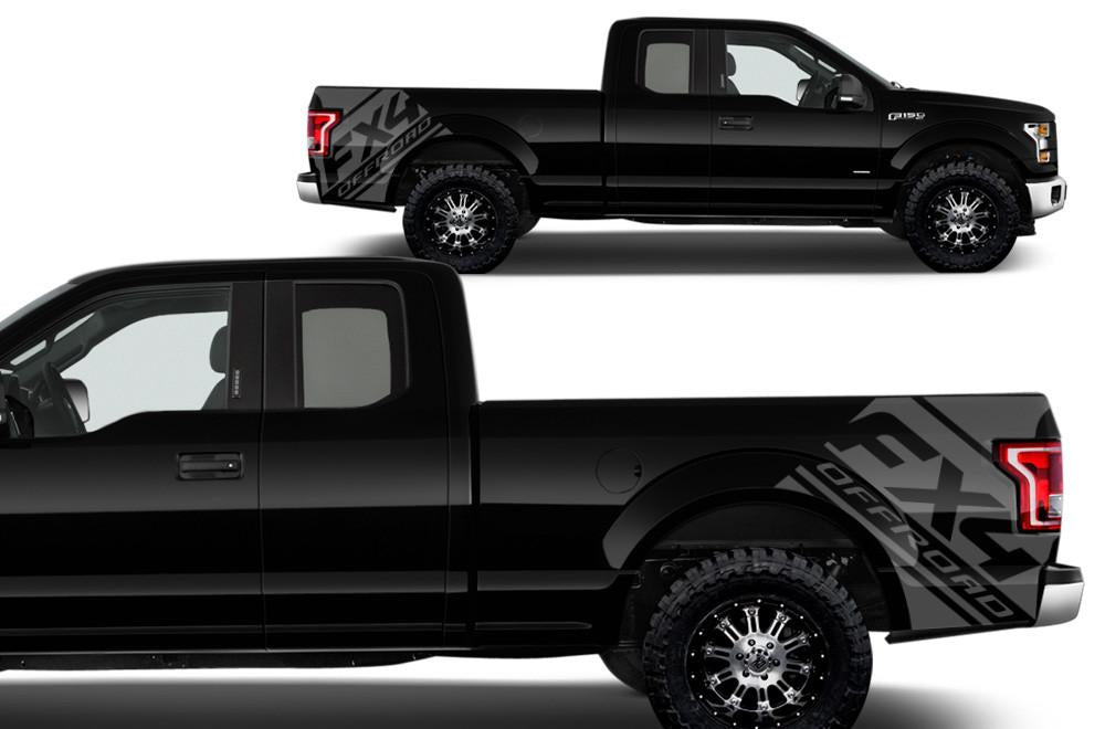 Ford F150 Quarter Panel Wrap (2015-2018) Vinyl - FX4-OffRoad - RacerX Customs