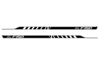 Ford F150 SuperCab 6.5 Vinyl Stripes Wrap (2015-2018) F150 Stripes - RacerX Customs