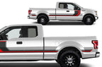 Ford F150 SuperCab 6.5 Vinyl Stripes (2015-2018) Rally Stripes #2 - RacerX Customs