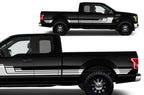 Ford F150 SuperCab 6.5 Vinyl Stripes (2015-2018) Rally Stripes #3 - RacerX Customs