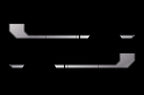 Ford F150 SuperCrew 5.5 Vinyl Stripes (2015-2018) Rally Stripes #1 - RacerX Customs