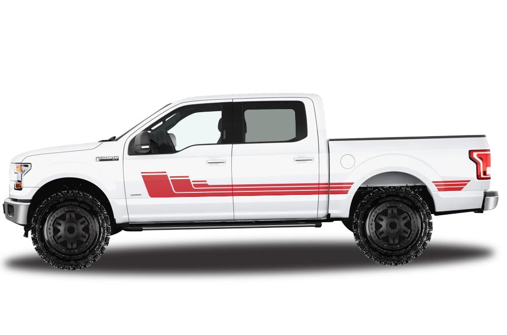 Ford F-150 Vinyl Rally Stripes – RacerX Customs