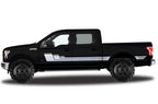 Ford F150 SuperCrew 5.5 Vinyl Stripes (2015-2018) Rally Stripes #3 - RacerX Customs