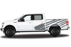 Ford F150 SuperCrew 5.5 Wrap (2015-2018) Vinyl - American Flag - RacerX Customs