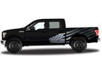 Ford F150 SuperCrew 5.5 Wrap (2015-2018) Vinyl - American Flag - RacerX Customs