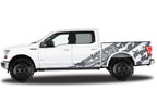 Ford F150 SuperCrew 5.5 Wrap (2015-2018) Vinyl - F150-Shred - RacerX Customs