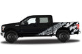 Ford F150 SuperCrew 5.5 Wrap (2015-2018) Vinyl - F150-Shred - RacerX Customs