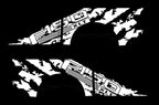 Ford F150 SuperCrew 5.5 Wrap (2015-2018) Vinyl - F150-Shred - RacerX Customs