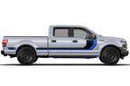 Ford F150 SuperCrew 6.5 Vinyl Stripes (2015-2018) Rally Stripes #2 - RacerX Customs