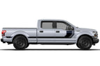 Ford F150 SuperCrew 6.5 Vinyl Stripes (2015-2018) Rally Stripes #2 - RacerX Customs