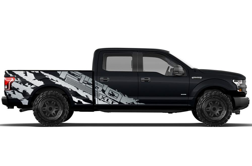 Ford F150 SuperCrew 6.5 Wrap (2015-2018) Vinyl - Nightmare - RacerX Customs