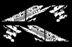 Ford F150 SuperCrew 6.5 Wrap (2015-2018) Vinyl - Nightmare - RacerX Customs