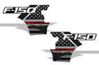 Ford F150 Quarter Panel Graphics-Wrap (2015-2018) THIN RED LINE - RacerX Customs