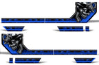Ford F150 Side Stripe Graphics (2015-2018) HAVOC Blue - RacerX Customs