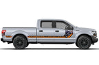 Ford F150 Side Stripe Graphics (2015-2018) HAVOC Orange - RacerX Customs