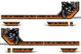 Ford F150 Side Stripe Graphics (2015-2018) HAVOC Orange - RacerX Customs